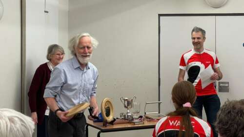 Mike Bickle takes his WAGAL award