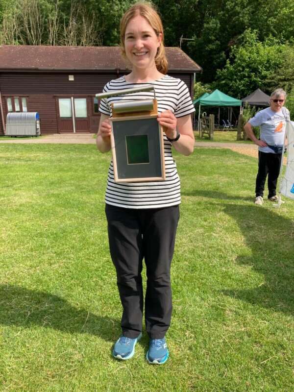 The Jabberwaoc trophy went to Helen Bickle 