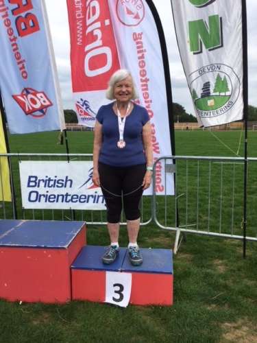 Podium place at the British Sprints
